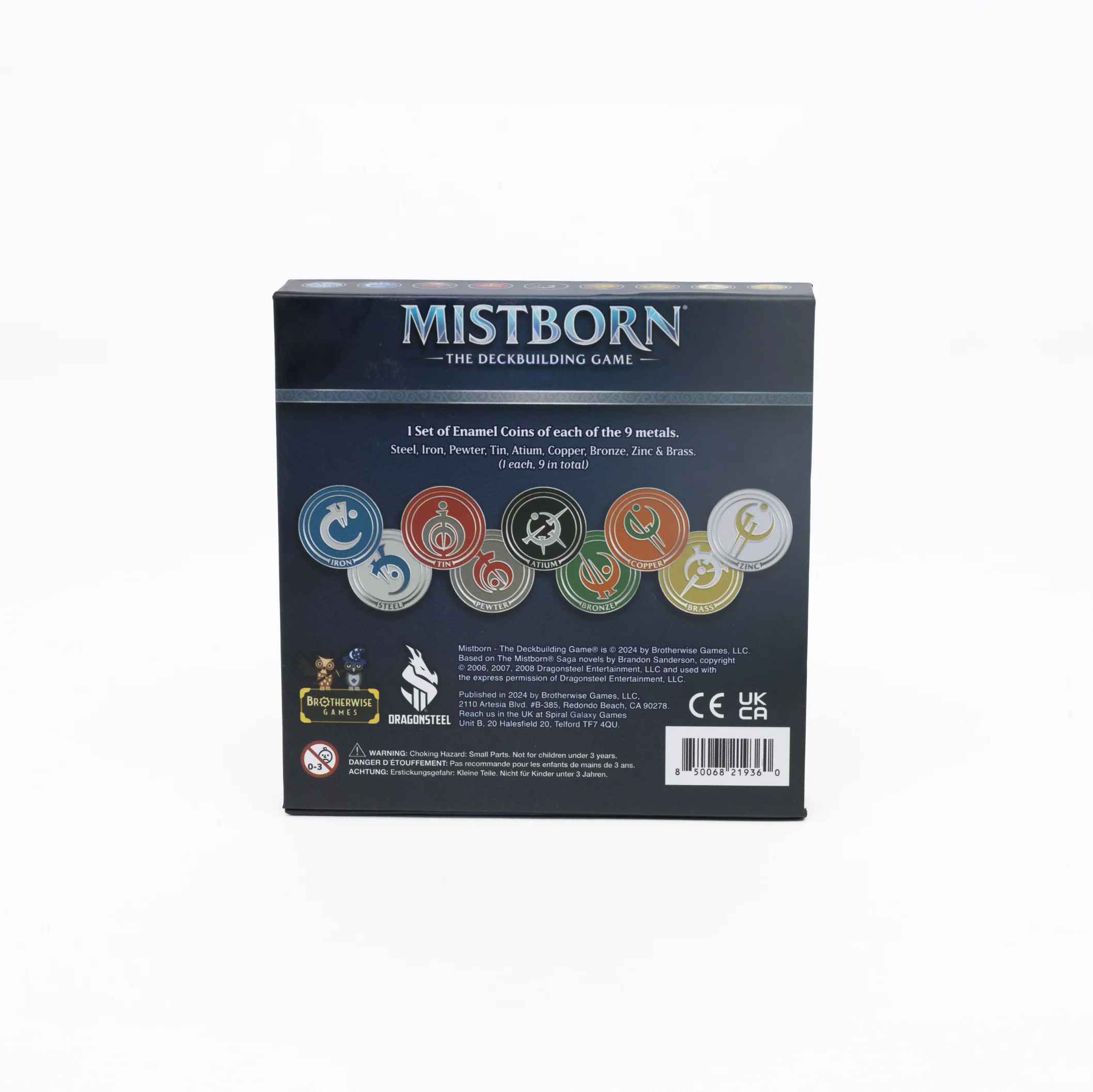 Mistborn Enamel Coins — Mistborn Deck Building Game - Image 2