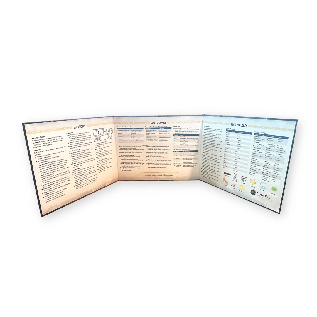 Stormlight GM Screen — Cosmere RPG - Image 2