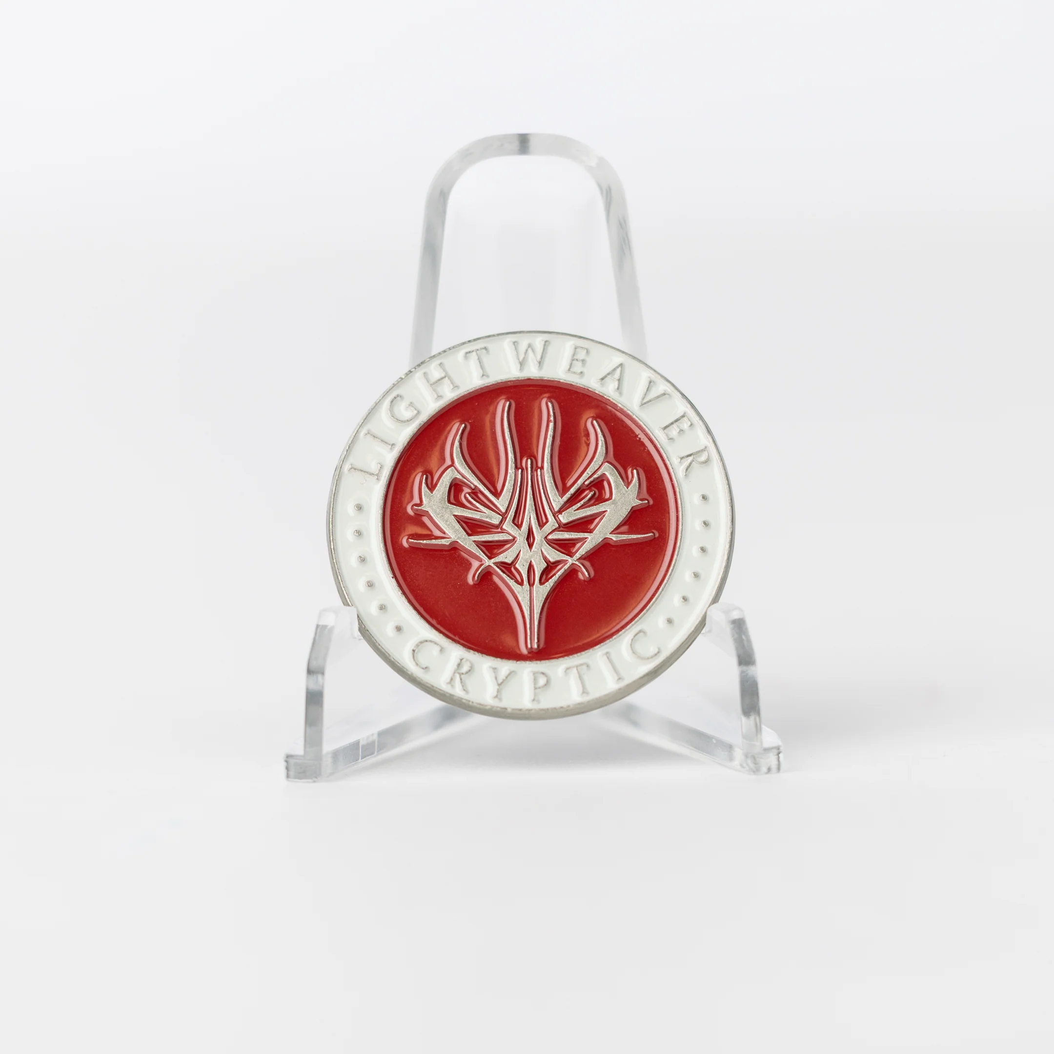 Lightweaver Cryptic Challenge Coin