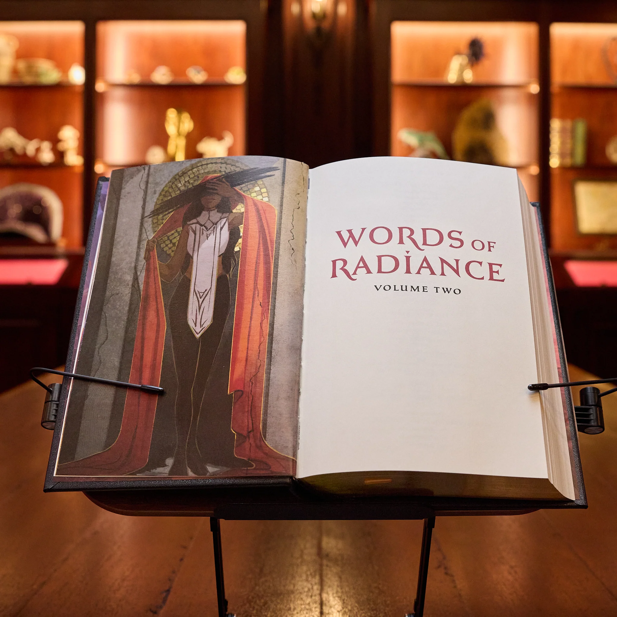 Words of Radiance Leatherbound Book - Signed - Image 4