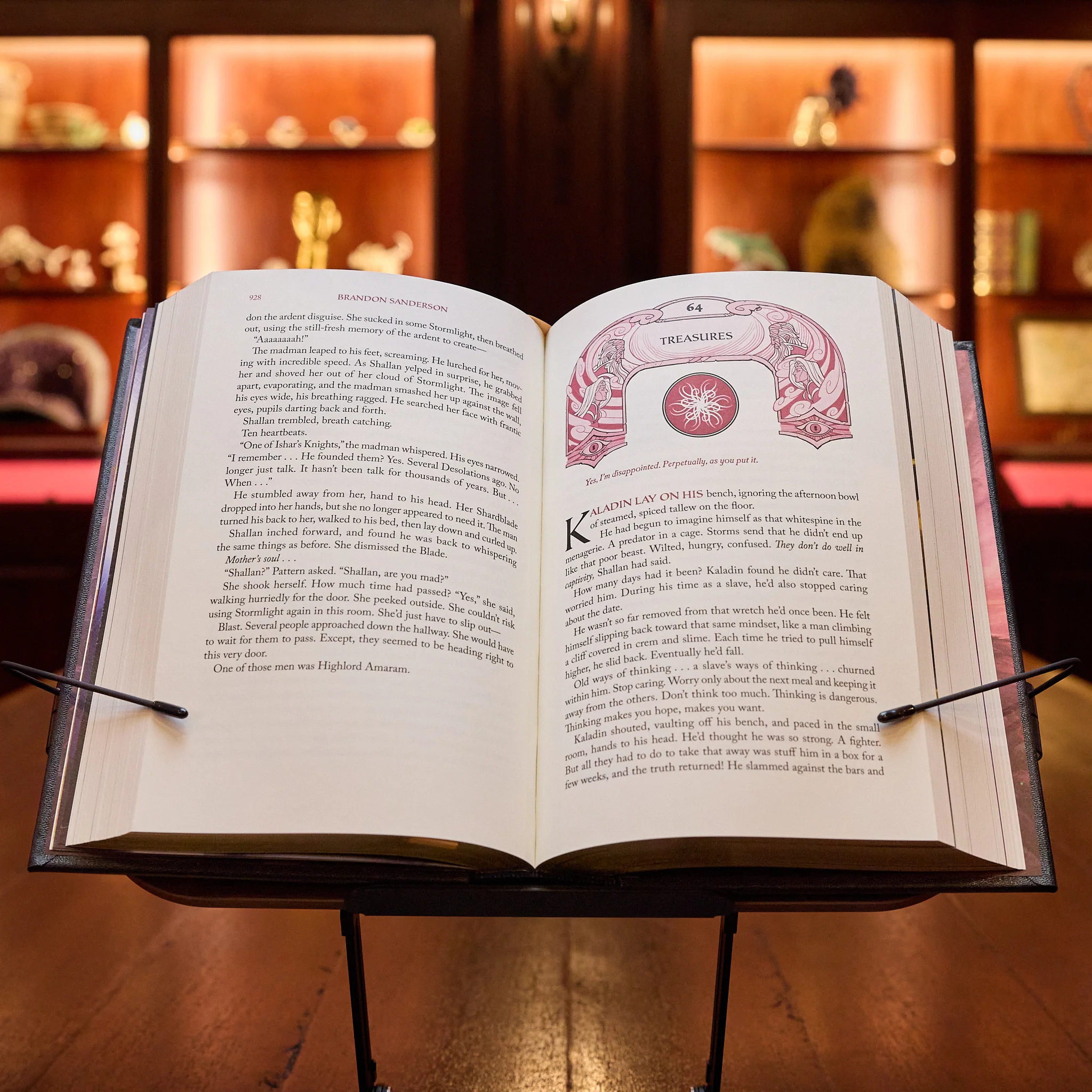 Words of Radiance Leatherbound Book - Signed - Image 7