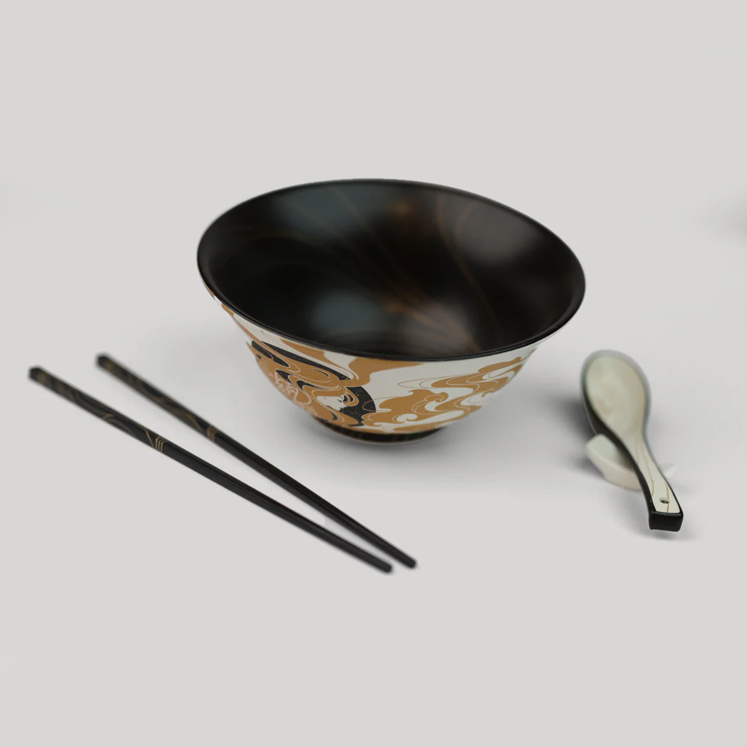 Yumi Ceramic Ramen Bowl Set - Image 2